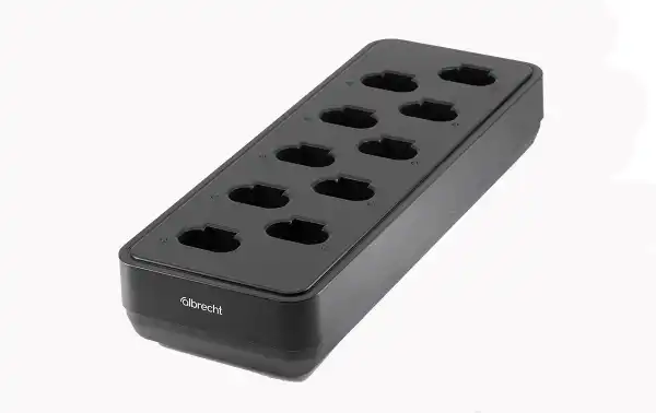 ALBRECHT A29655 Cargador multiple 10 unidades walkie TECTALK BIZ