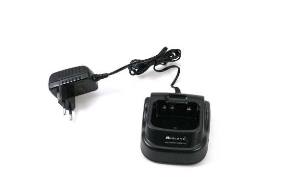 Midland CARGA-G15 Original Midland smart desktop charger with casing for Midland G15 Walkie Talkie