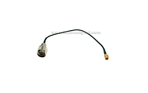 CAWIF0719 MIRMIDON cable RG174. 20 cms.N MACHO - SMA MACHO estandar