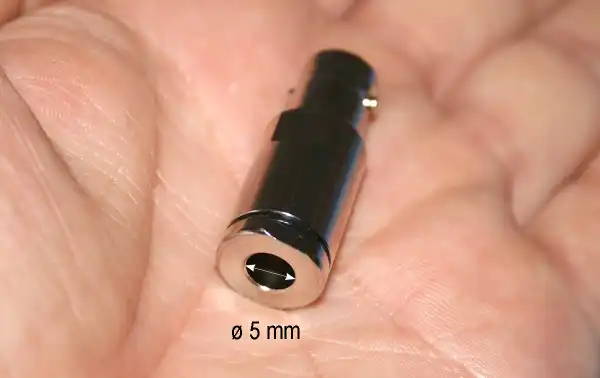 Cable compatibility: HyperFlex 5 and approximately 5.4 mm coaxial cables