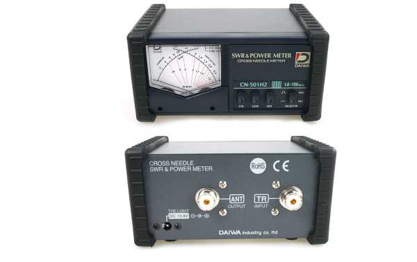 DAIWA CN-501-H2 SWR Meter / Wattmeter from 1.8 to 150 Mhz Watts 2000