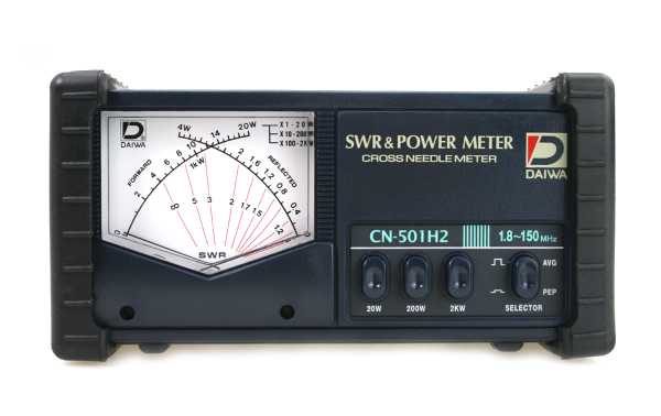 DAIWA CN-501-H2 Medidor R.O.E /Watimetro de 1,8 a 1.50 Mhz Watios 2000