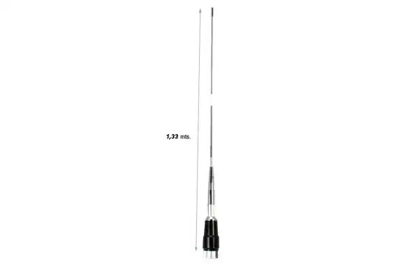 CHARLIE-140-VF MIRMIDON Antena móvel 5/8 VHF 136 - 174 Mhz.