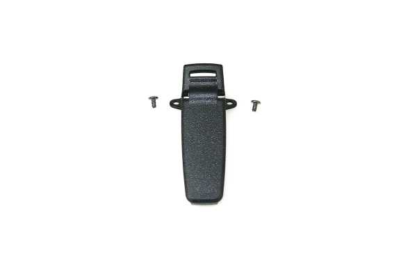 The CLIPMD380 TYT clip is a belt clip designed specifically for the TYT MD-380 and MD-UV380 walkie-talkies. Its main function is to provide a safe and convenient way to carry the walkie-talkie on your belt or clothing.