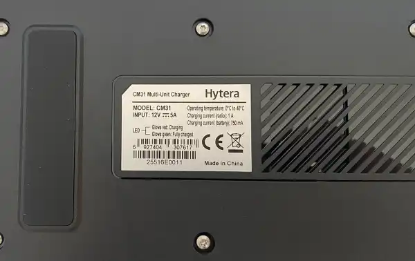 HYTERA CM31 Multicargador para 8 walkies para S1 y S1 PRO