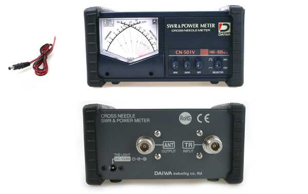 夏セール開催中 MAX80%OFF！ CN-501-VN DAIWA SWR N Connectors Mhz 140-520 Wattmeter / Meter アンテナ