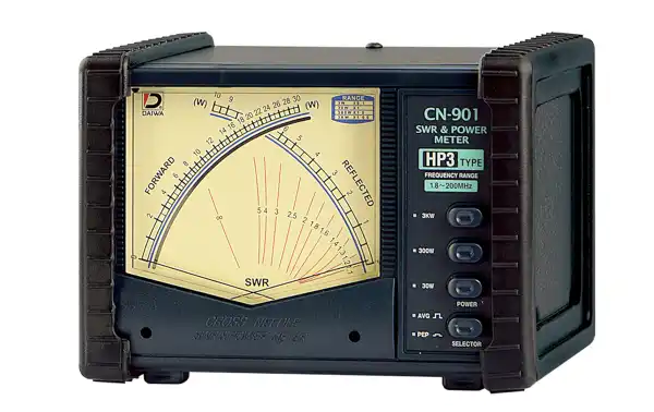 DAIWA CN-901-HP3 TOS-mètre / Wattmètre de 1,8 à 200 MHz, puissance 3000 W
