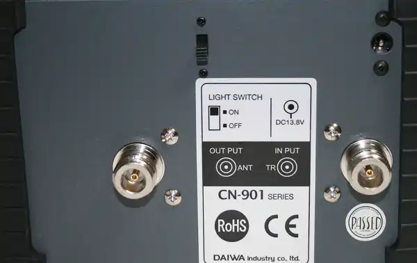 DAIWA CN-901-G Medidor estacionarias ROE SWR y potencia de 900 a 1300 Mhz
