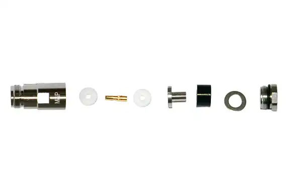 M&P C.N.AC7F-S Conector N Hembra aereo para cable 7 mm