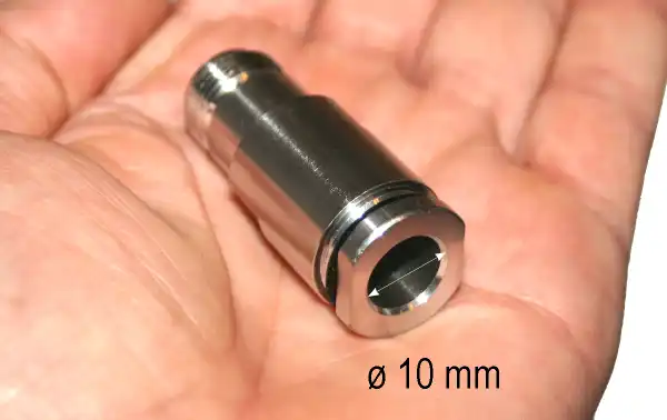 Cable compatibility: approximately 10 mm coaxial cables