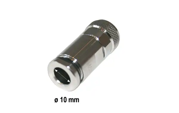 Conector N Macho para cable 10,3 mm. 