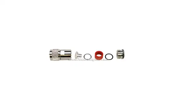 CON02076144 MARCU Conector alta calidad PL MACHO para solda y cables diametros 10,3 mm vivo 3 mm