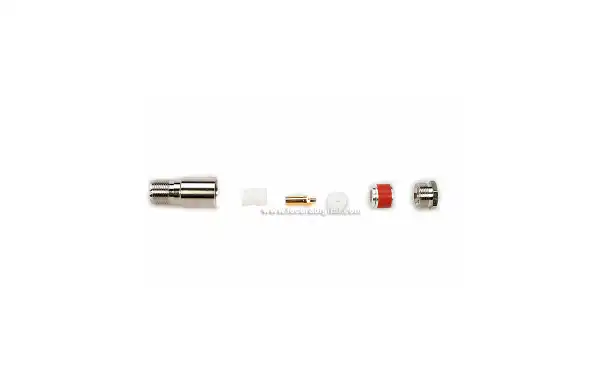 CON02076182 MARCU Conector PL HEMBRA soldar.Para cable RF-287 UF. Para cable RF-287 UF,cable diametro 7,3 mm vivo 1,9 mm 