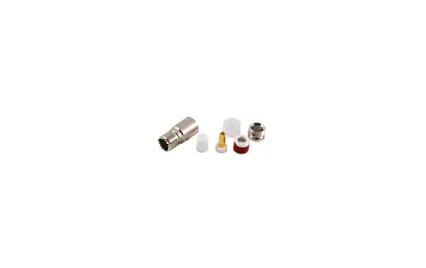 CON02076182 MARCU Conector PL HEMBRA soldar.Para cable RF-287 UF. Para cable RF-287 UF,cable diametro 7,3 mm vivo 1,9 mm 