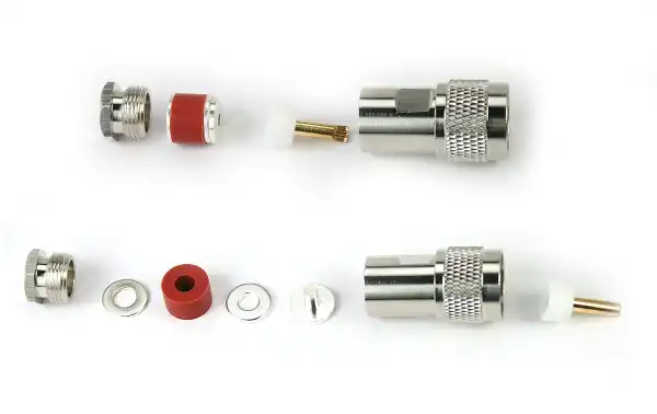 CON12O2 PL Male TeflonN connector to weld RG58 - HIGH QUALITY-