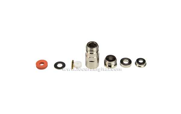 CON2242 CONNECTOR N FEMALE AERIAL FOR RG-58, PTFE