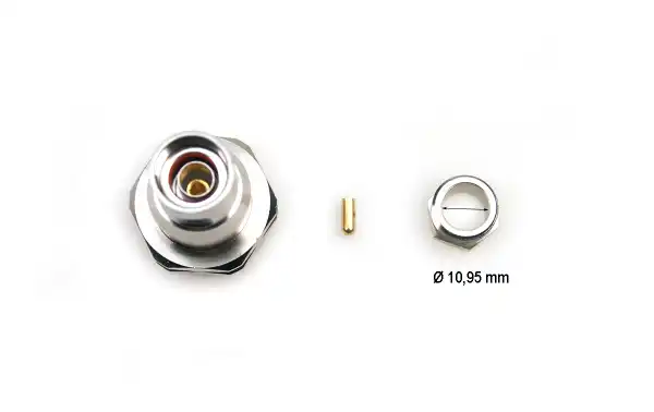 CON4272 Connecteur DIN 7/16 Mâle pour câble LMR400