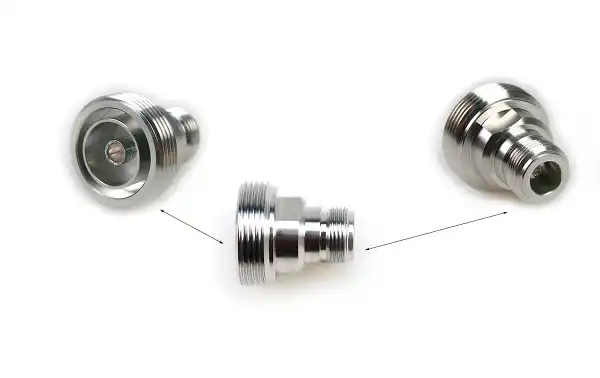 CON4277 Adaptador DIN 7/16 fêmea para N fêmea