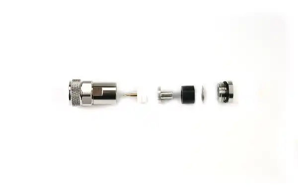  Conector N macho para soldar cable diametro 7,3 mm 