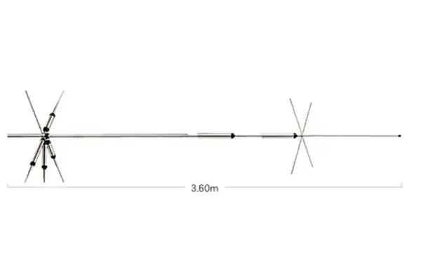 A Diamond CP5HS-II é uma antena HF vertical projetada para operar em cinco bandas diferentes. Aqui estão as principais informações sobre esta antena:
