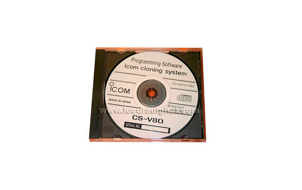 CSV80 ICOM soft de de programación para ICV80E