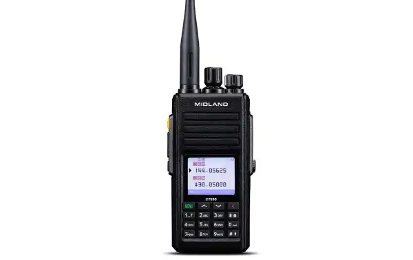 Talkie-walkie bibande Midland CT-990EBR VHF-144-UHF-430 MHz IP67