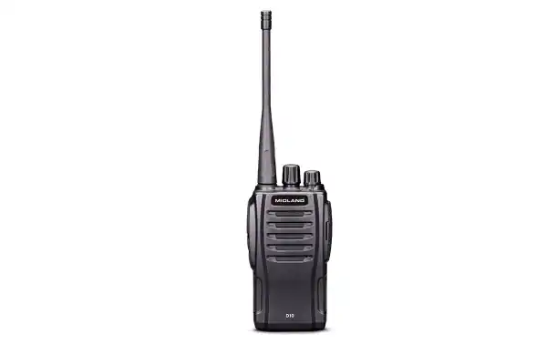 Rádio comunicador MIDLAND D-10 PMR446 analógico e digital dPMR446 de uso gratuito