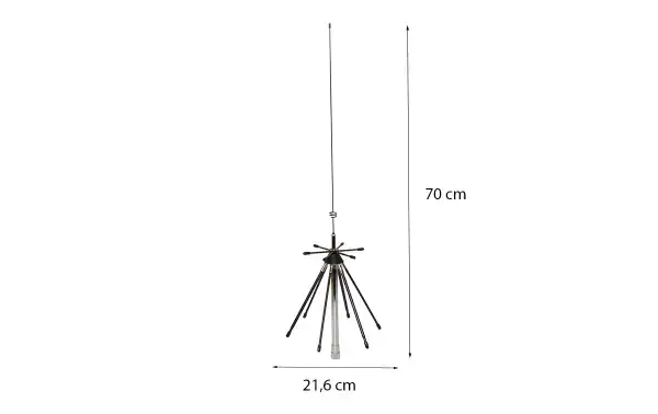 Scanner d'antenne mobile Diamond D-220R connecteur mâle PL 100-1600 MHz