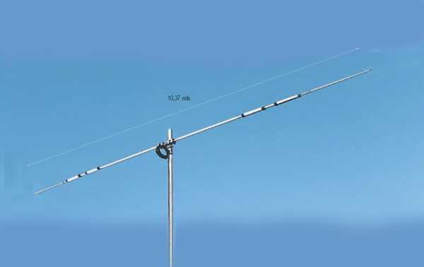 Antenne à base dipolaire rigide CUSHCRAFT D-3W 10 - 18 - 28 Mhz