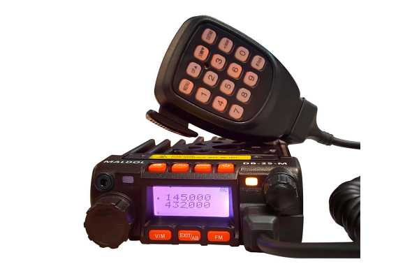 MALDOL DB-25-M Emisora bibanda VHF/UHF144/430 Potencia 25W ULTRACOMPACTA