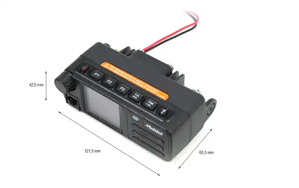 MALDOL DBD 25DMR medidas emisora