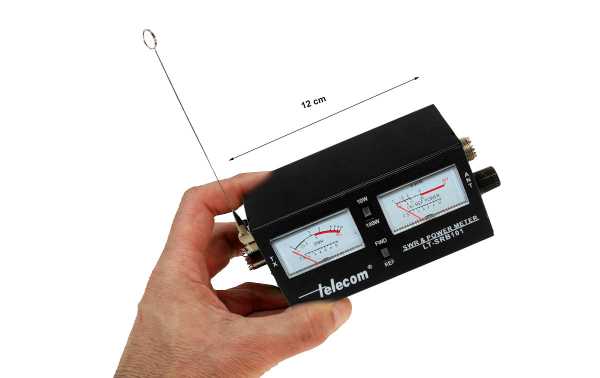 Wattmètre Et ROE-mètre Sadelta SWR-27DL Pour CB Radio - 10-100W, 26-30 MHz