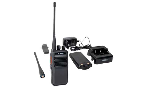 DJ-D-45-E ALINCO Walkie Profesional Analogico y DMR UHF 400-470 Mhz 