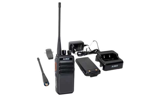 DJ-D-45-E ALINCO Walkie Professionnel Analogique et DMR UHF 400-470 Mhz