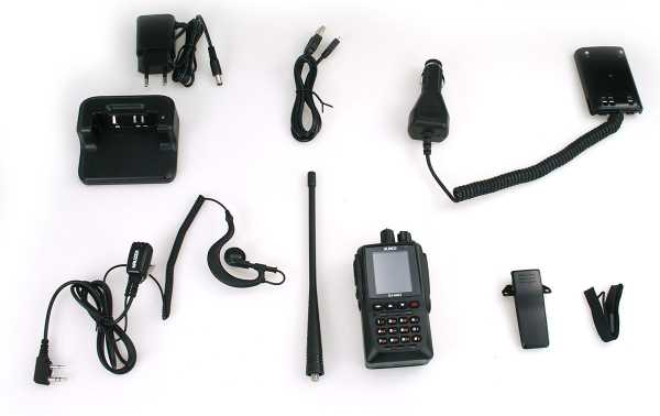 DJ-MD-5X-EG ALINCO Walkie double bande VHF-UHF, DMR + GPS analogique