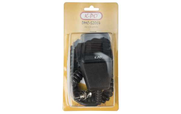 DMC520P4  Micrófono para emisora 4 pins President y Cobra