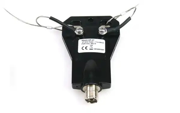 MAAS DP-27 Antena dipolo para CB de 26 a 30 Mhz Longitud total 5 mts