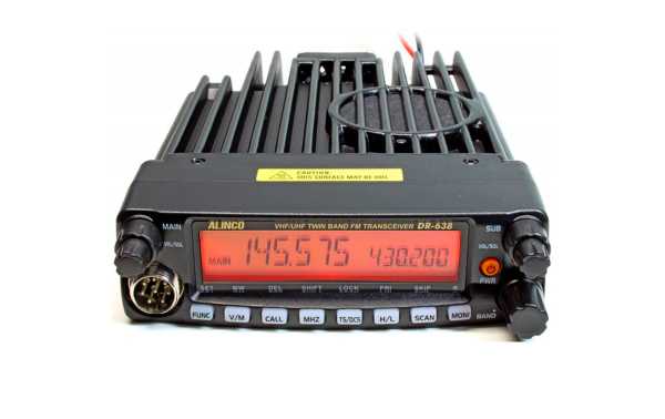ALINCO DR-638 BI-BAND transmitter 144/430 MHz power 50 watts