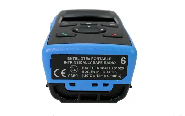 DT-953 ENTEL PMR-446 Digital Walkie Talkie - ATEX Free Use Analog.