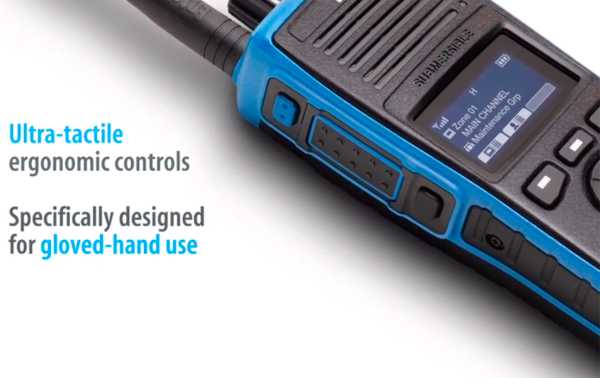 ENTEL DT-985 Walkie talkie ATEX UHF 400-470 Mhz IP-68 submersível