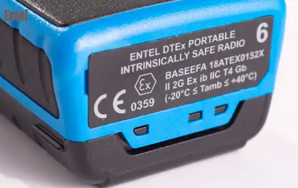 ENTEL DT-985 Talkie-walkie ATEX UHF 400-470 Mhz IP-68 submersible