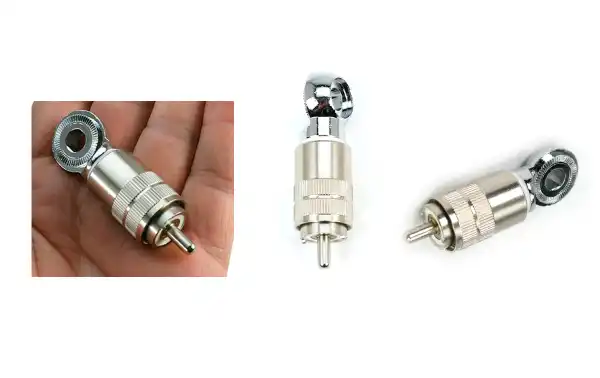 DVPLADAP Wing-type connector adapter to male PL. Ideal for connecting to a female PL base and wing-type antenna