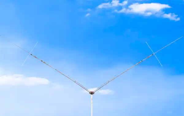 DX ADIPHF 5B Antena dipolo en V para HF: 7, 14, 21, 28, 50 Mhz