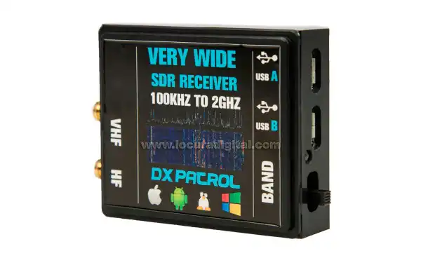 PATROL DX Wideband receptor 100 KHz A 2 GHz