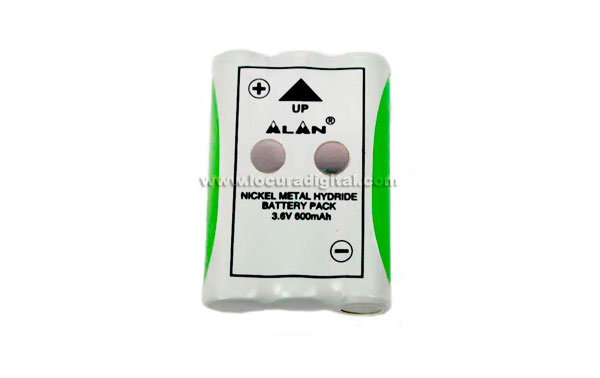 Batería Alan 441 443 3.6v 600 mAh.