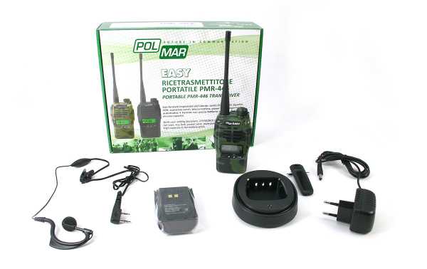 POLMAR -EASY-V88 Mimetic Walkie free use Frequencies Kenwood TK 3501