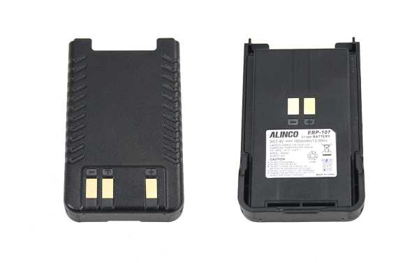 Capacidade da bateria de lítio ALINCO EBP-107 1800 mAh, bateria válida para o walkie Alinco DJ-CRX-7