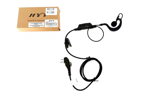 HYTERA Standard Micro-earpiece with PTT for the BD, PD4, PD5 series