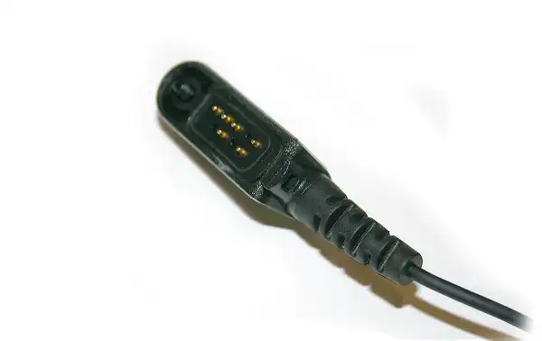 Fone de ouvido HYTERA EHN37-P PTT-VOX com design fechado. Compatível com as séries AP5 e BP5.