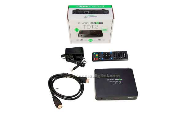 EN1020 ENGEL Receptor IPTV Smart TV TDT2 ENGELDROID 